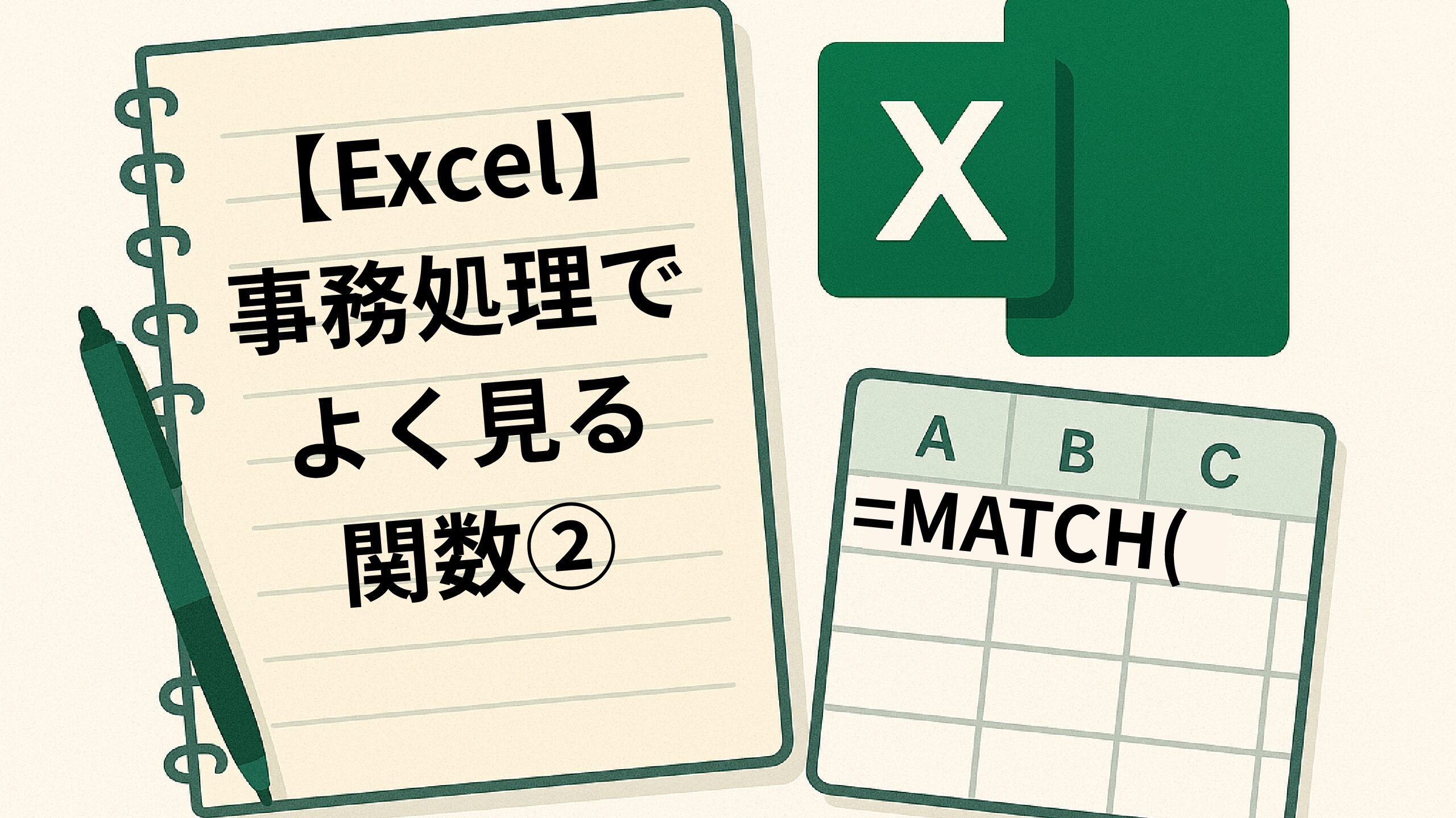 MATCH関数の使い方｜Excelで値の位置を検索する方法を実例解説 | ノア＆柊の人生設計